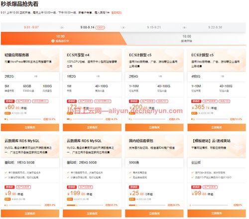 2021阿里云九月金秋上云季活动攻略汇总